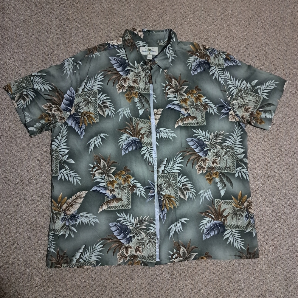 Tropical Print Men's Shirt